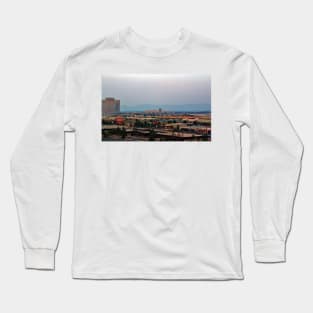 Elevated View Of Vegas Long Sleeve T-Shirt